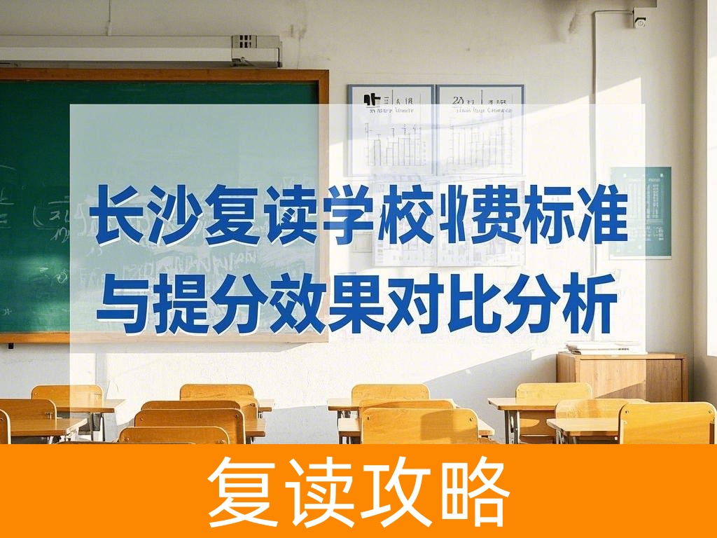 长沙复读学校收费标准与提分效果对比分析
